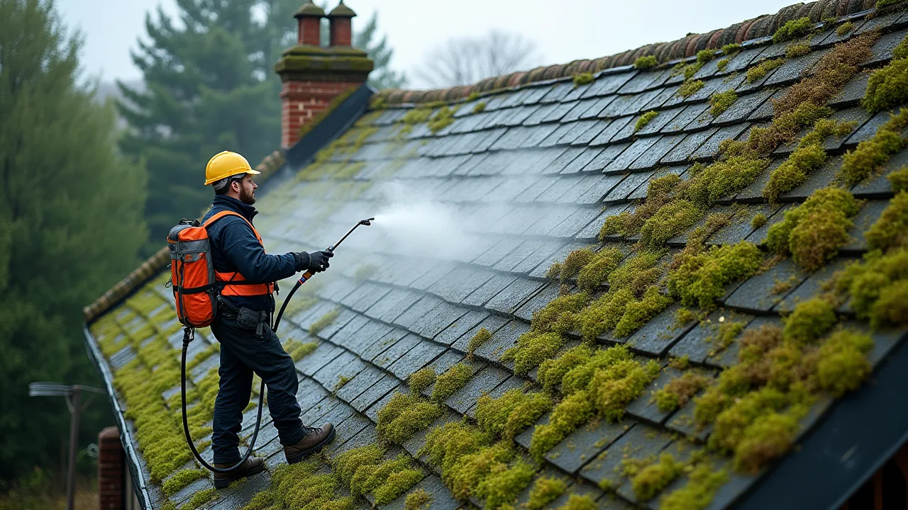 Toiture : Démoussage toiture : guide complet 2026